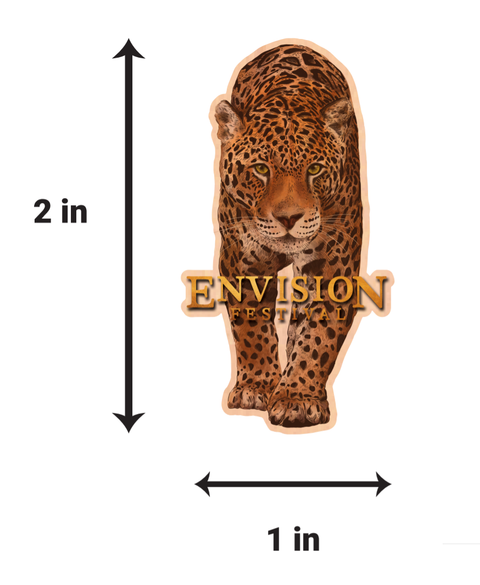 Eco Friendly Jaguar Wood Sticker