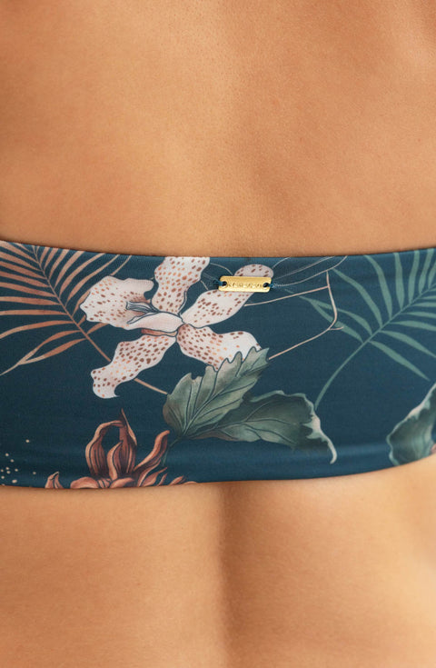 'Under the Spell' Teal Bikini Top
