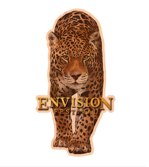 Eco Friendly Jaguar Wood Sticker
